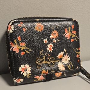 Jessica Simpson Black Floral Women's Wallet